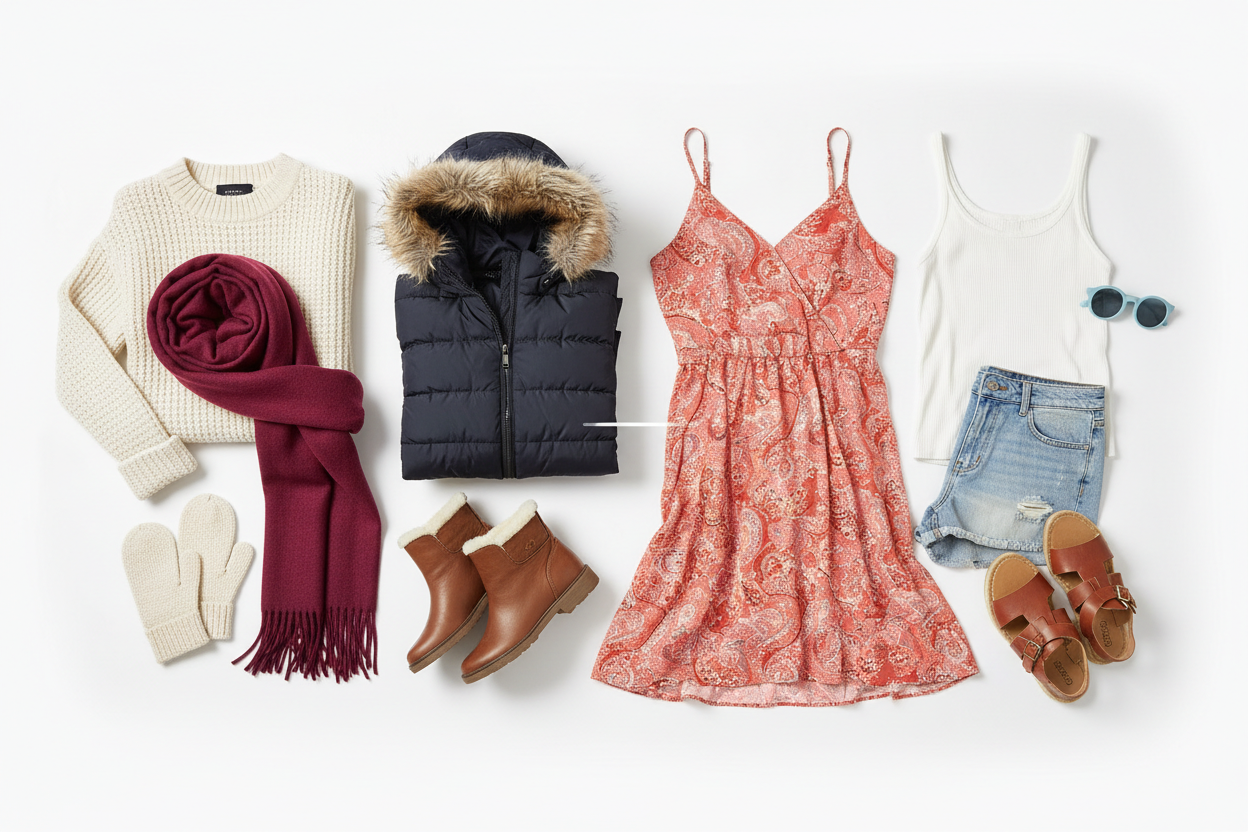 Winter & Summer  Clothing